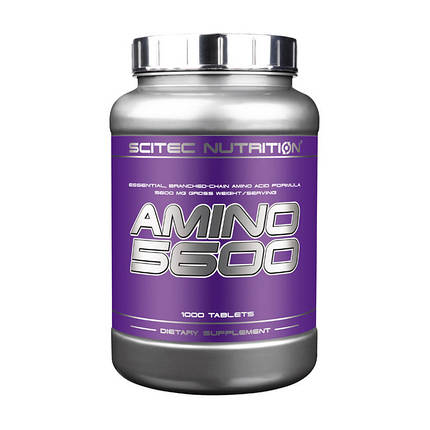 Аміно комплекс Scitec Amino 5600 1000 таб, фото 4