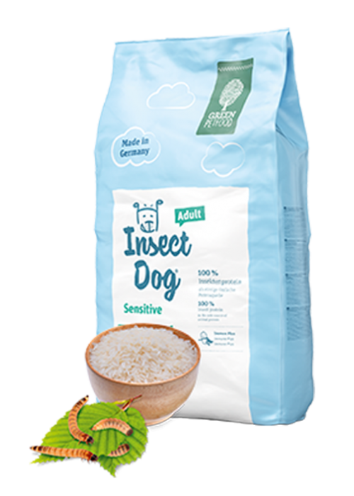 Green Petfood InsectDog Sensitive Adult безглютеновый корм для чутливого травлення 10 кг