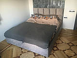 Ліжко Модерн в м'якій оббивці, фото 4