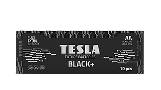 Батарейки TESLA BLACK+ AA (LR06) 1.5V 10 шт.
