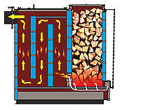 Шахтний котел тривалого горіння Зубр потужністю 99 кВт, фото 2