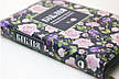 Укр. Біблія середнього формату Огієнко (темно-синя, троянди, шкірзам, золото, індекси, блискавка, 15х20), фото 7