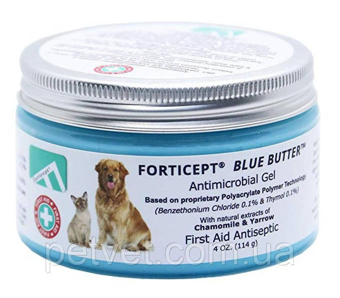 Гель Блю баттер (Blue butter gel) для обработки и заживления ран у животных, 240 г - фото 1 - id-p723288878