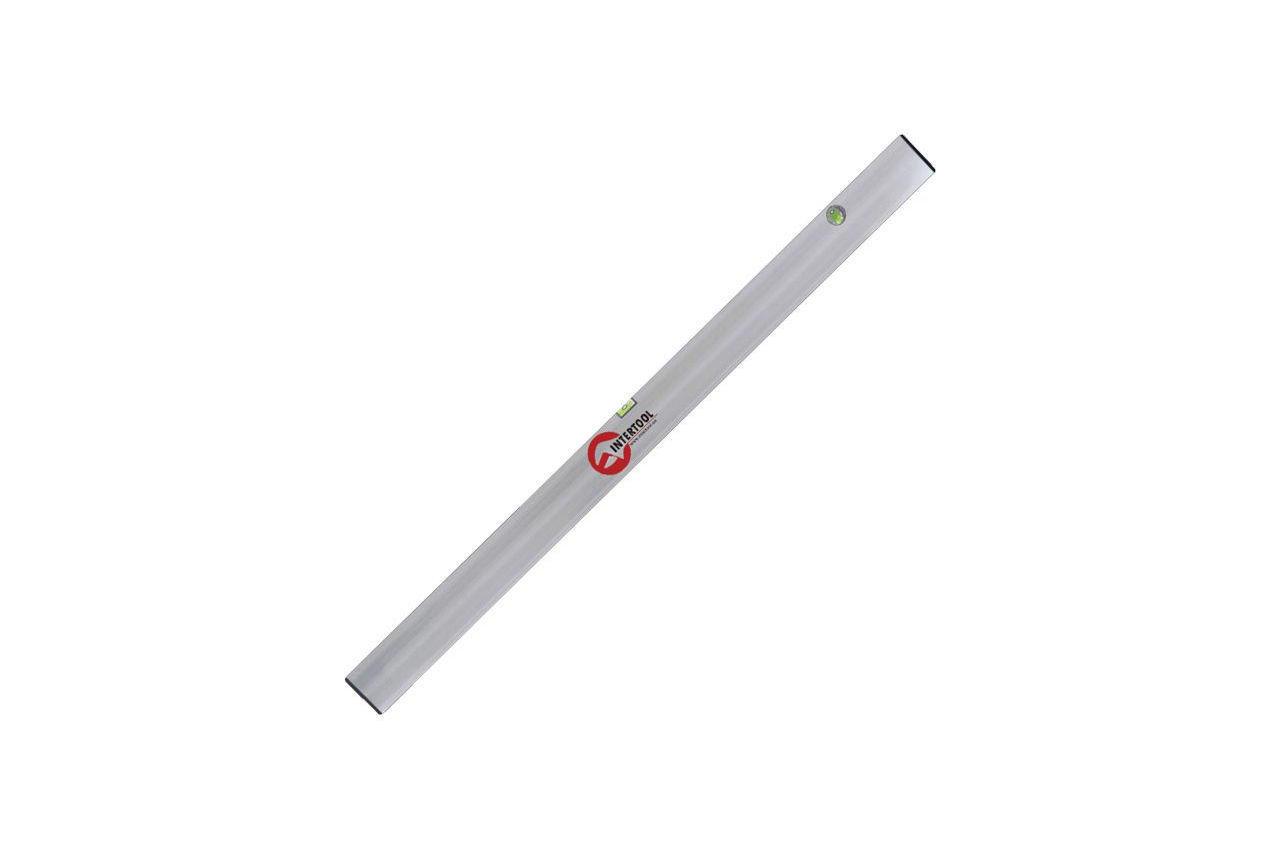 Правило-уровень Intertool MT-2031, 300 см, 2 капсули, вертикальний і горизонтальний, ширина 100 мм, товщина 17 мм, фото 1