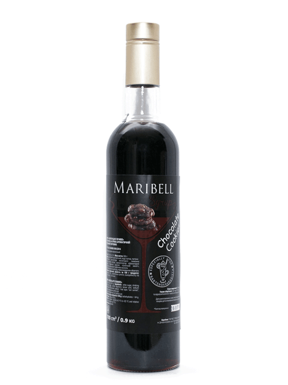 Сироп Шоколадне печиво Maribell коктейльний десертний 700мл для напоїв коктейлів кави