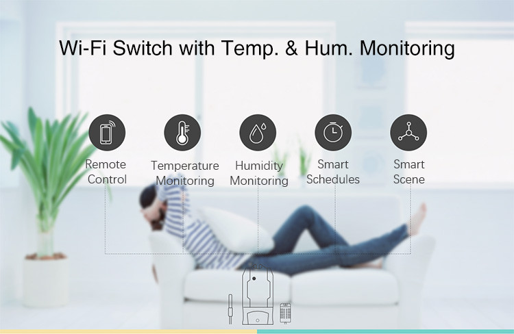 Sonoff AM2301 Датчик температури і вологості / температуры и влажности (DS18B20 / Si4021 / Si7021) - фото 3 - id-p1226203316