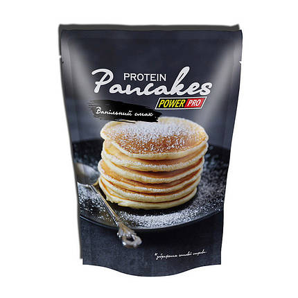 Протеїнова суміш для приготування млинців Power Pro Pancakes 600 г Замінник харчування, фото 2