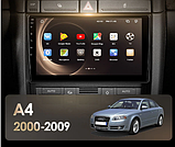 Junsun 4G Android магнітолу для Audi A4 2 3 B6 B7 2000 — 2009 S4 RS4 2ГБ ОЗУ + 32 + 4G тип А, фото 3