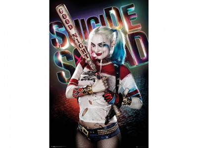 Постер Harley Quinn на крафовой папері Тип B