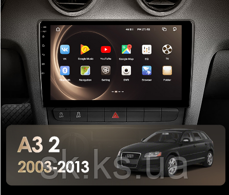 Junsun 4G Android магнітолу для Audi A3 2 8P 2003 - 2013 S3 RS3