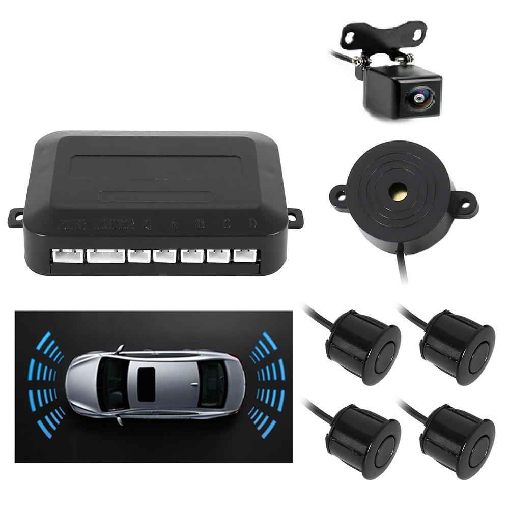 Система паркування HD L401+камера заднього огляду, матриця PC4089, фото 1