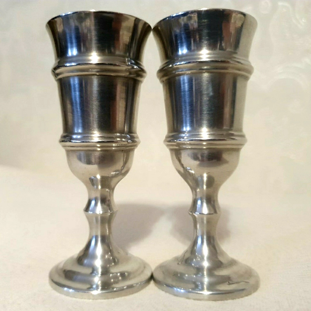 Чарка олов'яна на ніжці , Німеччина (На весілля), фото 1