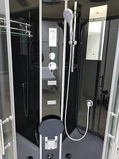 Душовий бокс Veronis BN-5-90 black 90х90х220, фото 5