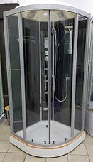 Душовий бокс Veronis BN-5-90 black 90х90х220, фото 4