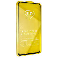 Защитное стекло TDG 9D для Realme X50 Pro Full Glue черный 0,26 мм в упаковке