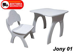 Комплект Jony 01 Smile дитячий столик і дитячий стільчик