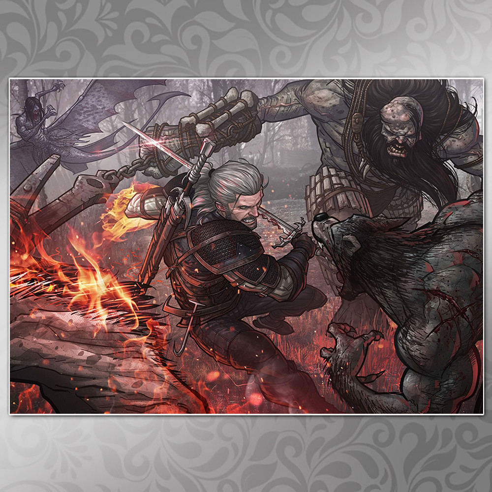 Плакат Witcher 12