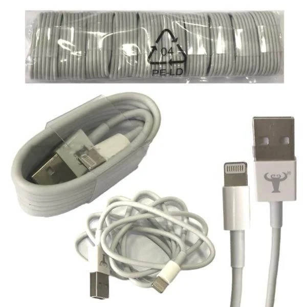 Дріт для заряджання айфона тонкий білий, фото 1