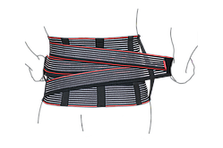 Корсет підтримувальний із додатковою фіксацією R4204 (зі змінними ребрами жорсткості)