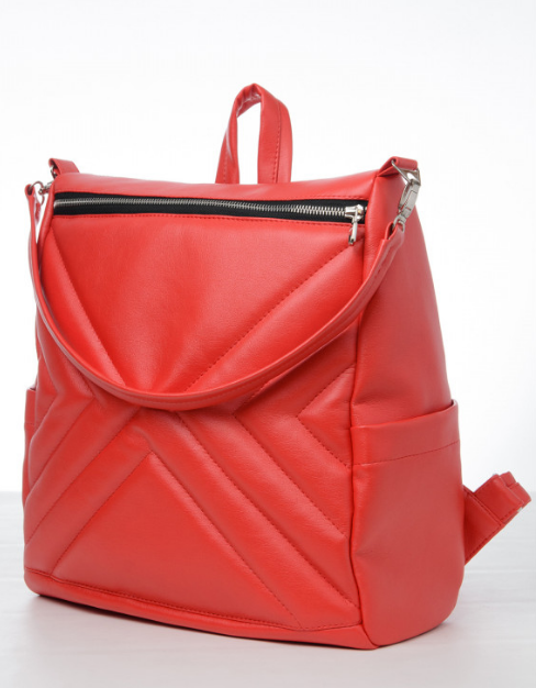Сумка-рюкзак Sambag Трейсі 30*31*15 см червоний