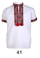 Рубашка вышиванка для мальчиков (13-16 лет) купить оптом от склада 7 км Одесса