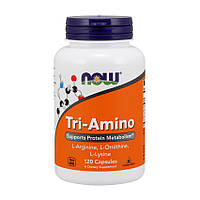 Амінокислота NOW Foods Tri-Amino 120 капсул