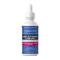 Мелатонін Puritan's Pride Melatonin 1 mg Liquid 59 мл, фото 2