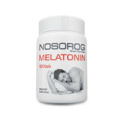 Мелатонін Nosorig Melatonin 100 таб, фото 2