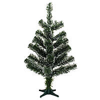 Штучна Ялинка новорічна 60 см, зелено-білий, ПВХ (3МАГ-60)