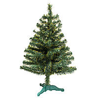 Штучна Ялинка новорічна 90 см, зелено-золотистий, ПВХ (7МАГ-90)