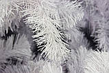 Штучна ялинка Роксана, 180 см, з 2 частин, біла, ПВХ (МР-180/1), фото 6