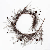 Гірлянда з кулями, 120 см, бронза Новорічна декорація (770229-4)