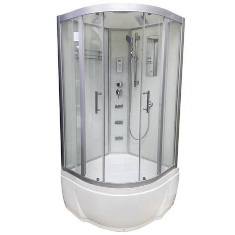 Душовий бокс Veronis BV-5-90 white 90х90х215, фото 1