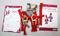 Изготовления игрушек девочки с лошадками, 2 шт, Набор для детского творчества (480050)