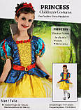 Карнавальний костюм для дівчинки Білосніжка, зріст 92-104 см (091052A), фото 2