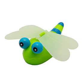 Заводна дитяча іграшка для малюків бабка 6,5 см, зелений (2K-75C-4)
