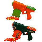 Іграшкова зброя пластиковий пістолет, 6 куль, зелений (DSS11008-1), фото 5