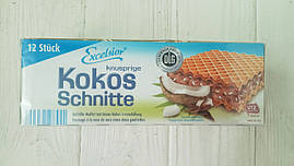 Вафлі Excelsior Kokos Schnitte 250г (Німеччина)