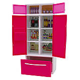 Дитяча кухня для ляльок, рожевий, пластик (QF26211PW), фото 6