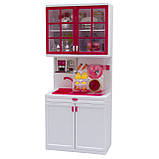 Дитяча кухня для ляльок, рожевий, пластик (QF26211PW), фото 8