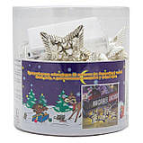 Світлодіодна новорічна гірлянда зірки, 20Л, на батарейках, теплий білий, IP20, LED (652440), фото 3