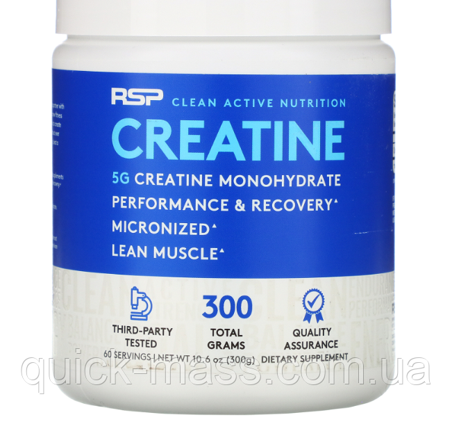 Креатин RSP Creatine Monohydrate 300 g