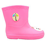 Дитячі гумові чоботи унісекс, рожеві, розмір 30 (513726-3), фото 2