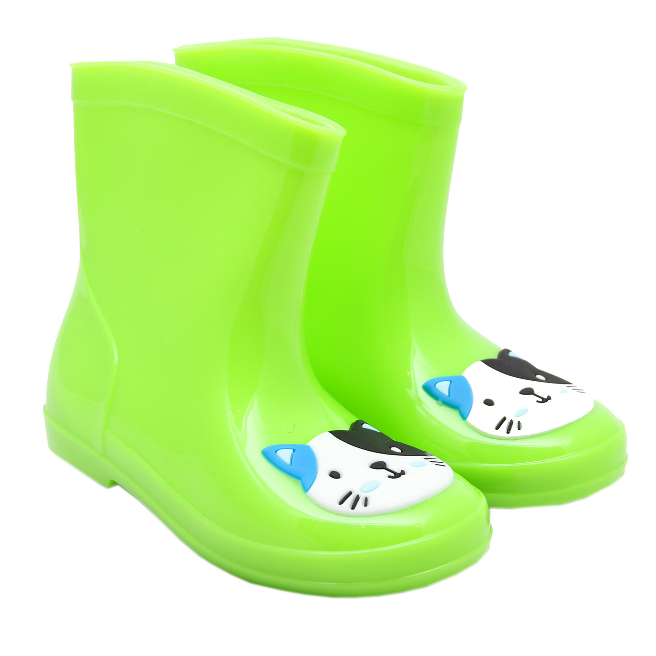 Дитячі гумові чоботи унісекс, зелені, розмір 25,5 (513757-2), фото 1