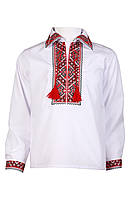 Рубашка вышиванка для мальчиков (6-12 лет) купить оптом от склада 7 км Одесса