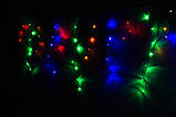 Світлодіодна новорічна гірлянда бахрома 200Л RGB, LED (950163), фото 3