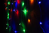 Світлодіодна новорічна гірлянда бахрома 200Л RGB, LED (950163), фото 4