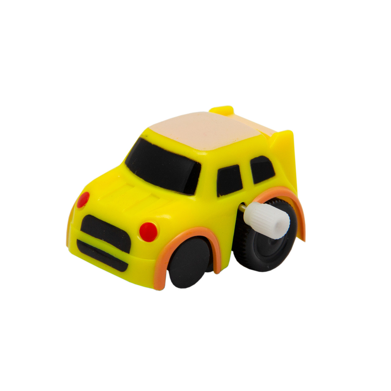 Заводна дитяча іграшка для малюків машинка 4,5 см, жовтий (8058A-3-1)