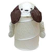 Кошик для зберігання іграшок 46х75 см, білий, поліестер (T0339A)