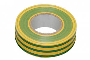 Ізолента 0,14ммх17ммх10м жовто-зелена (універсальна) (кратно упаковці — 10 шт.) APRO